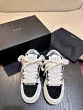 Men's Amiri Premium Leather Platform Mesh Shoes