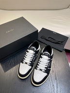 Amiri Leather Low-Top Fashion Sneakers - Casual Sports Shoes