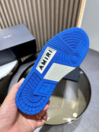 Amiri Leather Low-Top Fashion Sneakers - Casual Sports Shoes