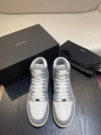Amiri Skel Top High 'Grey'  Shoes