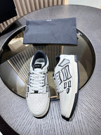 Amiri Leather Low-Top Fashion Sneakers - Casual Sports Shoes