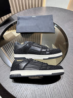 Amiri Leather Low-Top Fashion Sneakers - Casual Sports Shoes