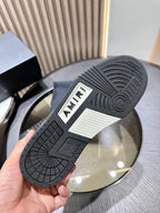 Amiri Leather Low-Top Fashion Sneakers - Casual Sports Shoes