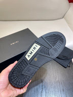 Amiri Leather High Top Sneakers Shoes