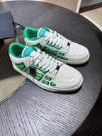 Amiri Leather Low-Top Fashion Sneakers - Casual Sports Shoes