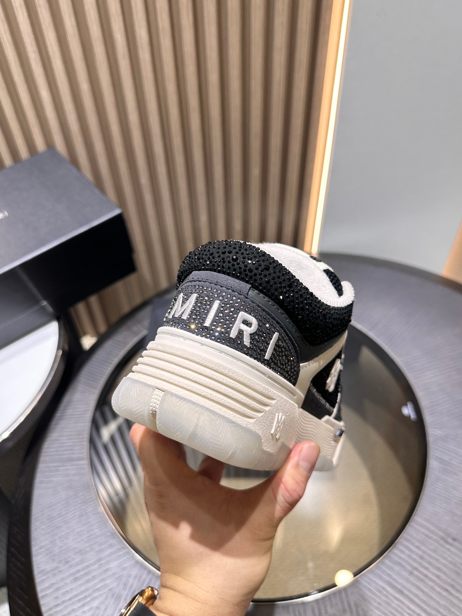 Men's Amiri Crystal Sneakers Shoes