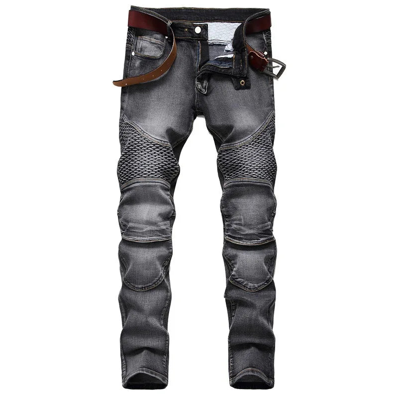 BOGGO 2025 New Motorcycle Pants Men Moto Jeans Protective Gear Riding Touring Motorbike Trousers Motocross Pants Pantalon Moto Pants