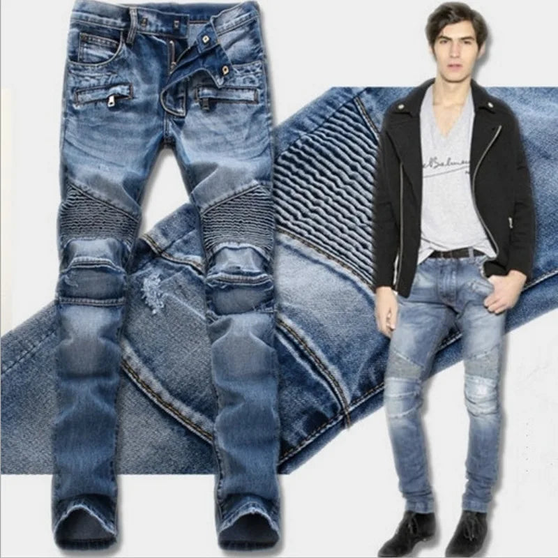 BOGGO 2025 New Motorcycle Pants Men Moto Jeans Protective Gear Riding Touring Motorbike Trousers Motocross Pants Pantalon Moto Pants