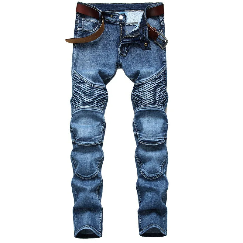 BOGGO 2025 New Motorcycle Pants Men Moto Jeans Protective Gear Riding Touring Motorbike Trousers Motocross Pants Pantalon Moto Pants