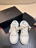 Men's Amiri Premium Leather Platform Mesh Shoes