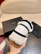 Men's Amiri Premium Leather Platform Mesh Shoes