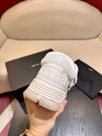 Men's Amiri Premium Leather Platform Mesh Shoes