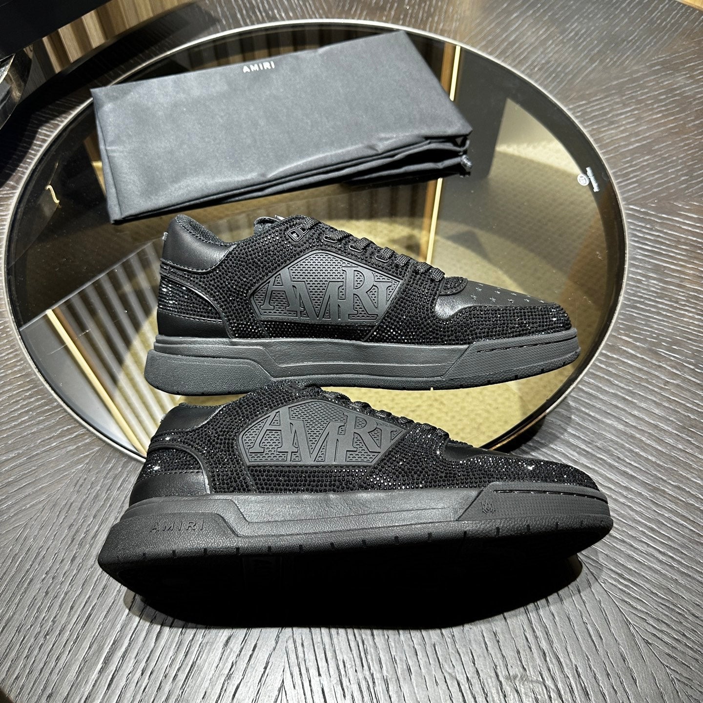 Men's  Amiri Crystal Sneakers Shoes